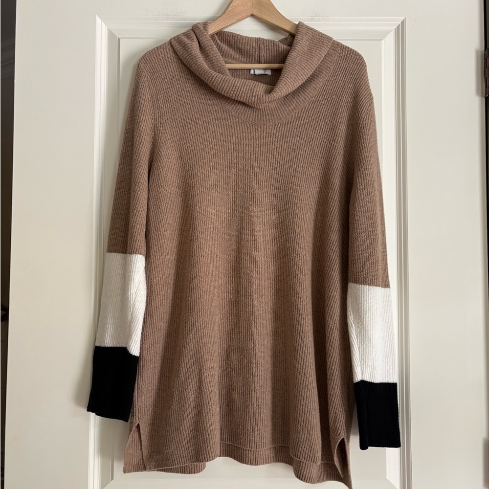 J.Jill Women’s Long Line Turtleneck Sweater